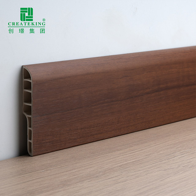 Plinthe de crayon de PVC de 70*12mm