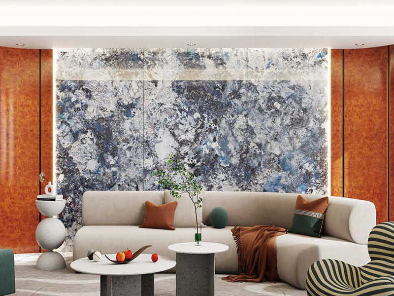 Panneaux muraux en marbre