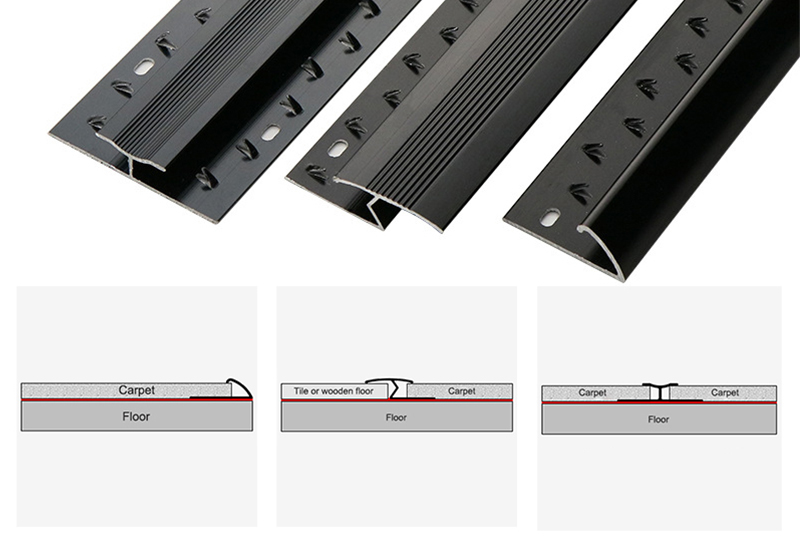 Comment pouvons-nous assurer une transition fluide vers le tapis ?