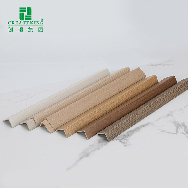 Garnitures de bordure de sol SPC en forme de L