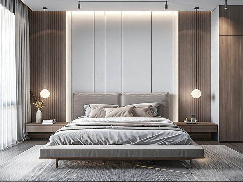 panneaux en faux bois