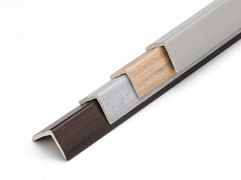 Bandes de bordure de sol en PVC en forme de L 13*13 mm