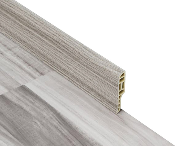 Plinthe de crayon de PVC de 75*18mm