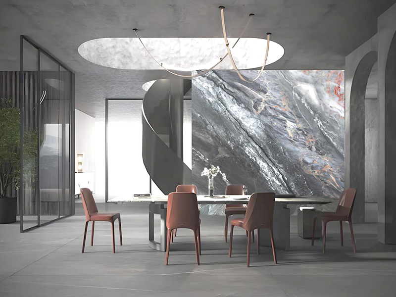 Quel est le meilleur, une feuille de polygranit ou une feuille de marbre PVC ?