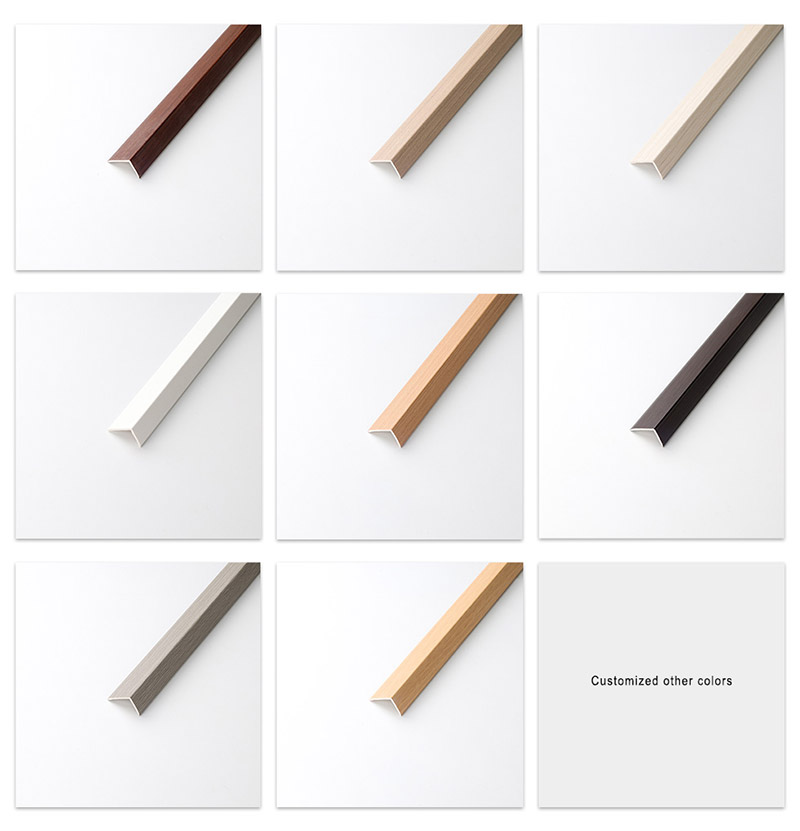 Bande de bord de sol en PVC en forme de L 30*20 mm