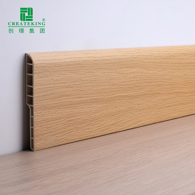 Plinthe de crayon de PVC de 100*12mm