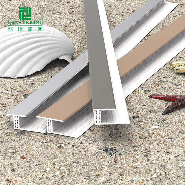 Garniture de bord en alliage d'aluminium en forme de T de 18 x 11,4 mm.