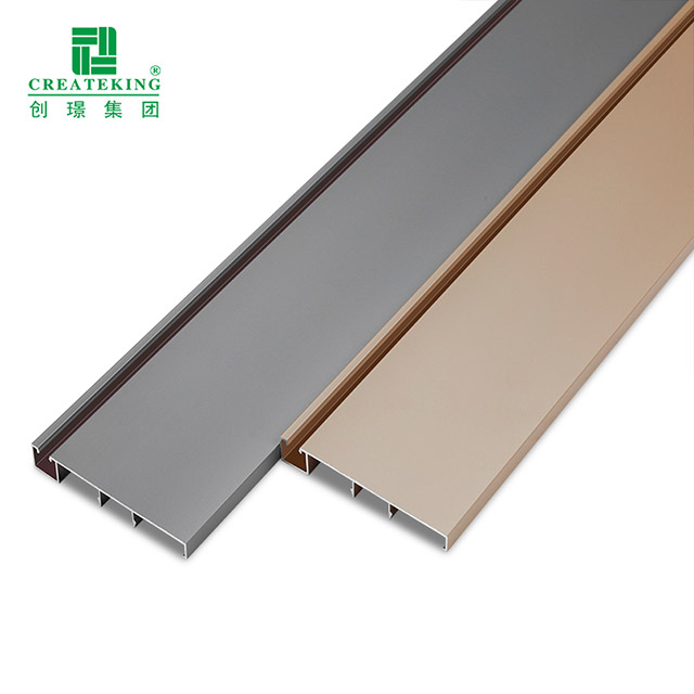 Bunnings de plinthes en aluminium extrudés spéciaux de polyvalence