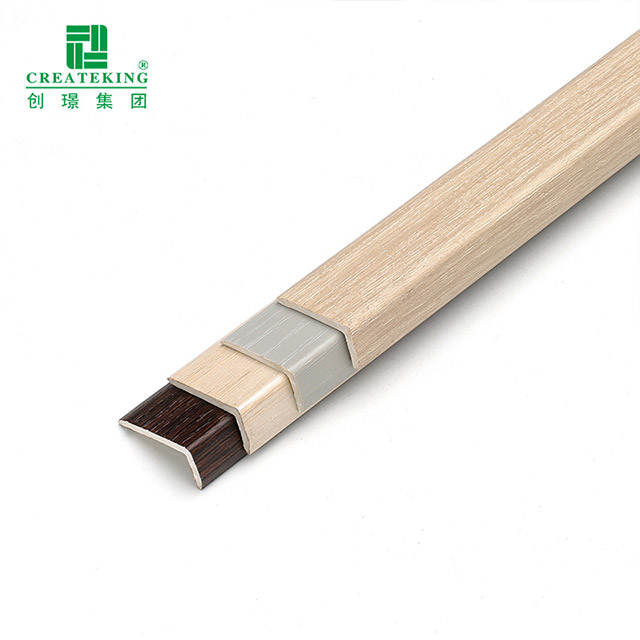 Bande de bord de revêtement de sol stratifié en forme de L en PVC 20*10 mm