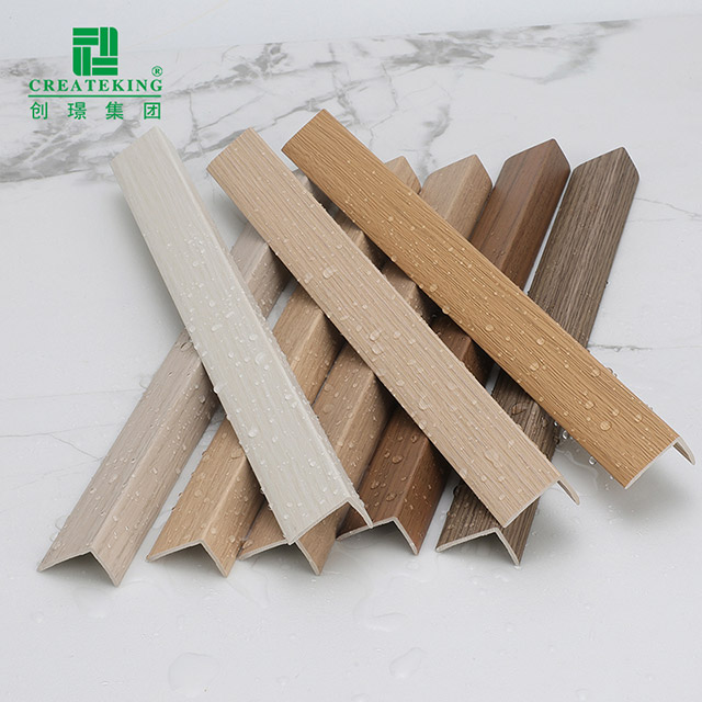 Garnitures de bordure de sol SPC en forme de L
