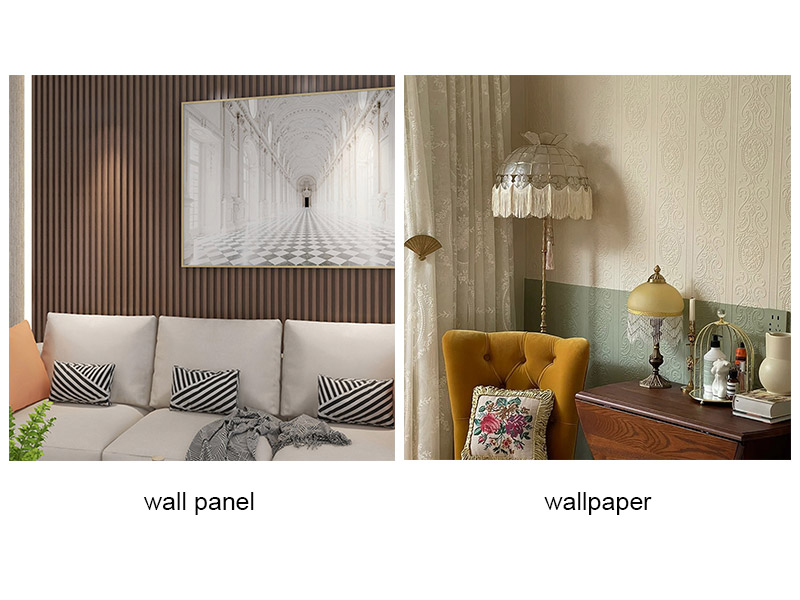 Quel est le meilleur, un panneau mural ou un fond d'écran?