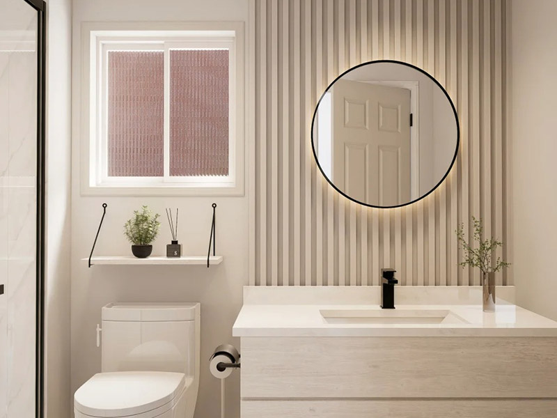 Quel type de lambris peut-on utiliser dans une salle de bain ?