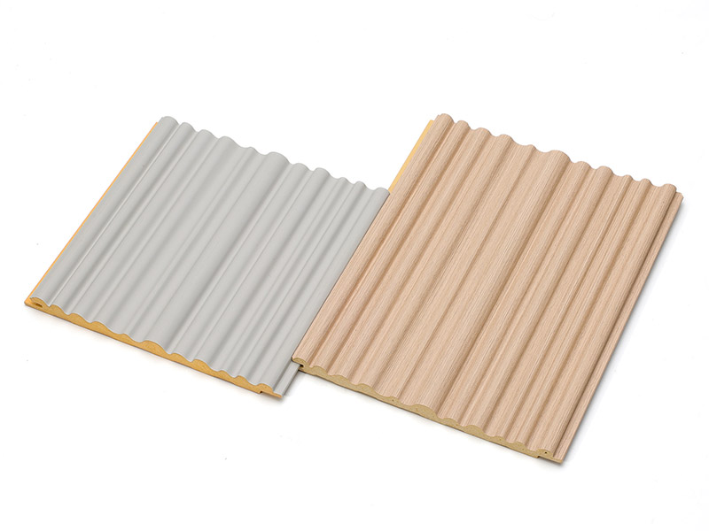 Grille en forme de vague en bois massif 159*11mm
