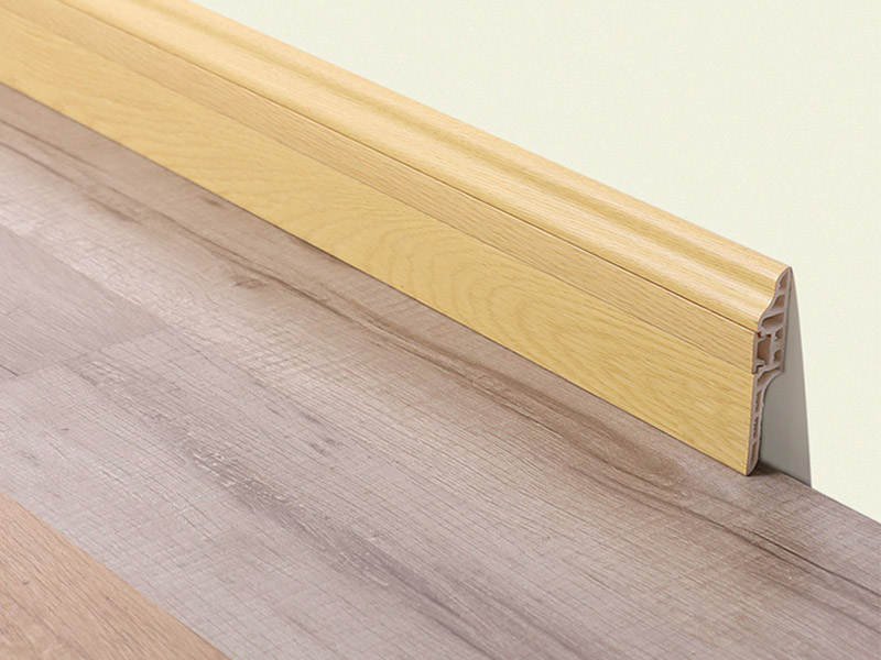 Plinthe en langue d'agneau en PVC 70*13.5mm