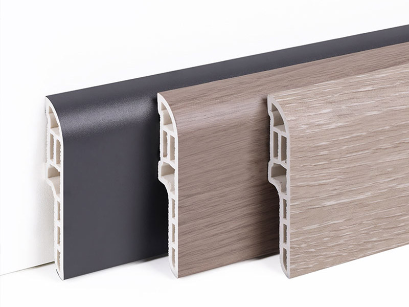 Plinthe de crayon de PVC de 60*13mm
