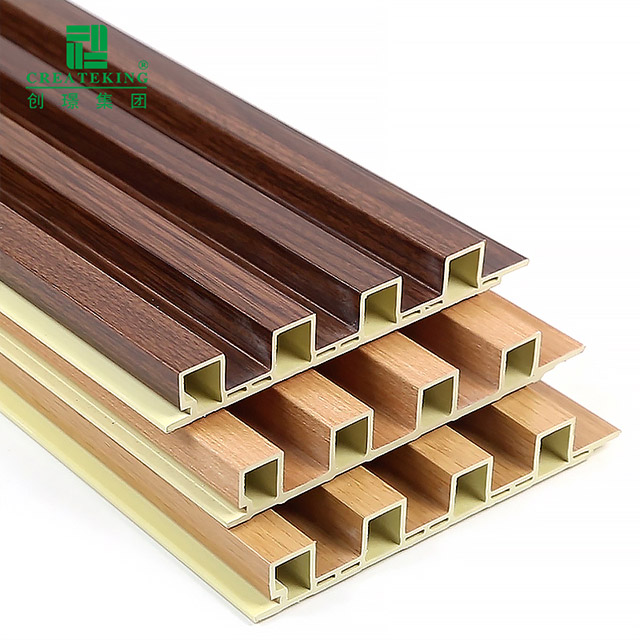 Panneaux muraux creux en PVC de 169*20 mm