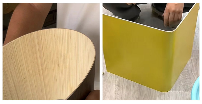 Panneaux muraux flexibles en PVC