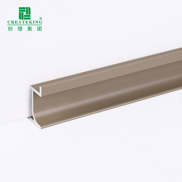 Plinthe en aluminium encastrée 20*12 mm