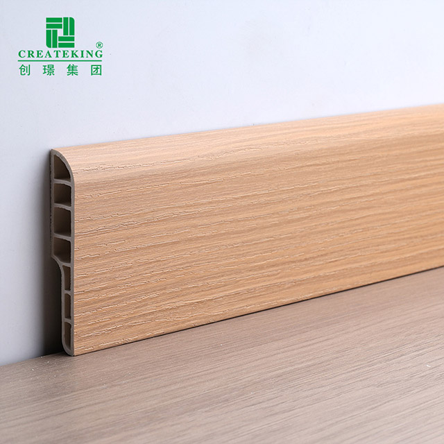 Plinthe de crayon de PVC de 70*12mm