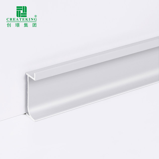 Plinthe en aluminium encastrée 30*12
