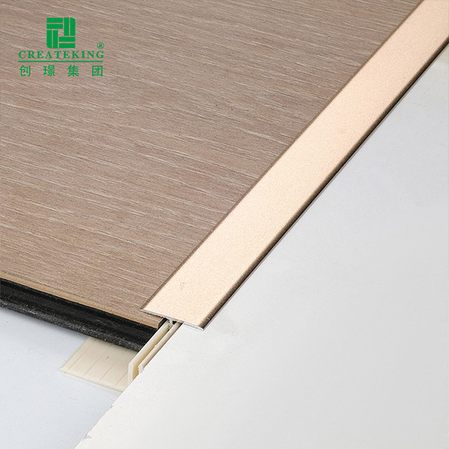 Réducteur de seuil de plancher en aluminium 15,9x32 mm