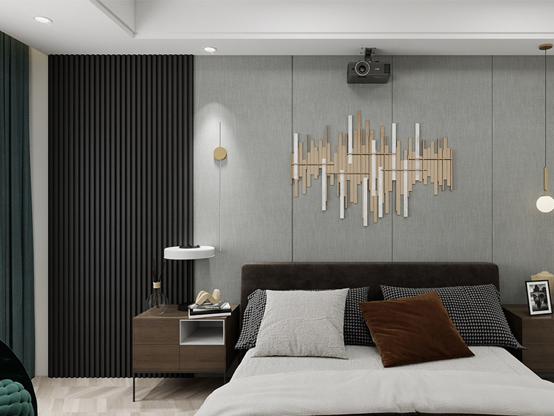 panneaux en faux bois