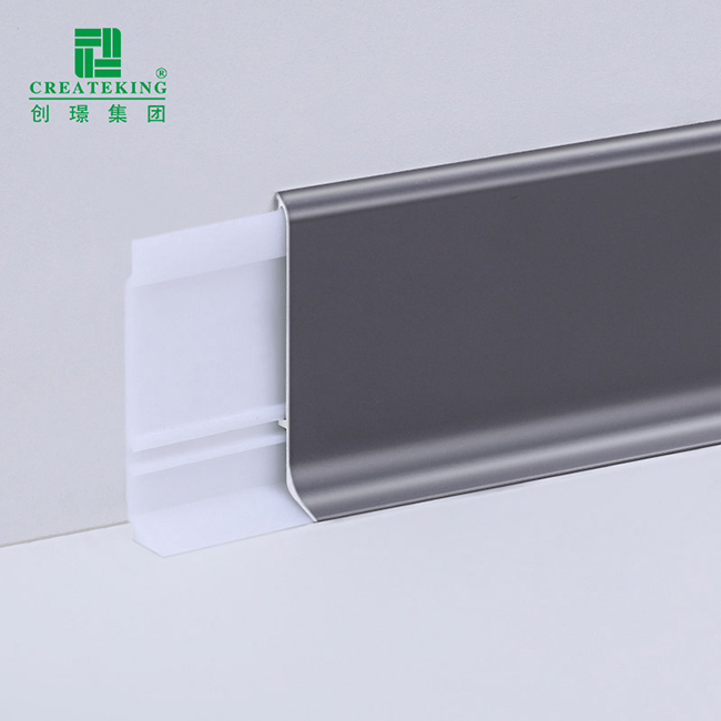 Foshan fournisseur OEM polyvalence plinthes de cuisine en aluminium