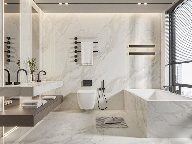 10 idées de salle de bain lambrisée populaire