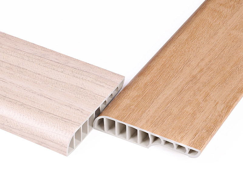 Plinthe de crayon de PVC de 75*15mm