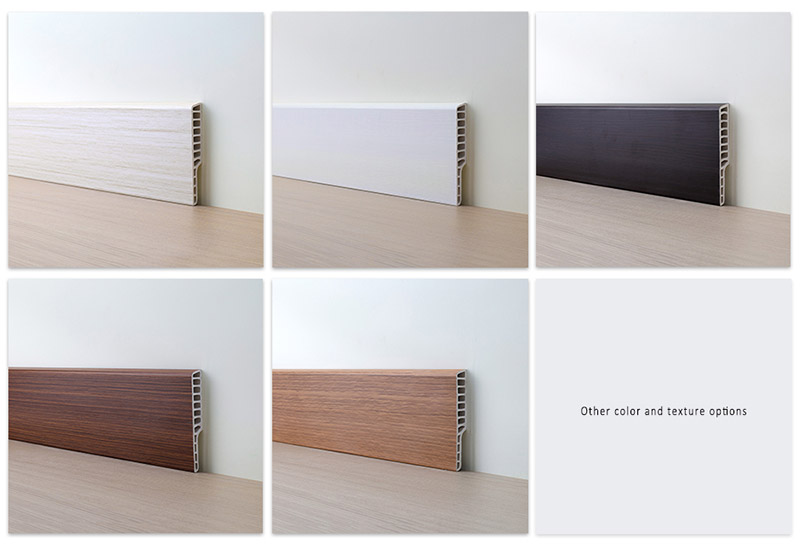 Plinthe en PVC 100*15mm
