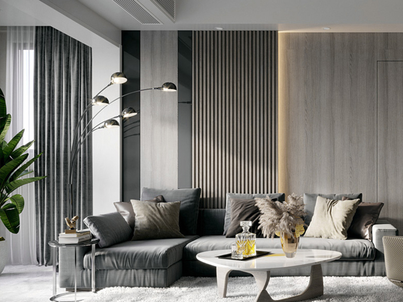 Panneaux muraux creux WPC