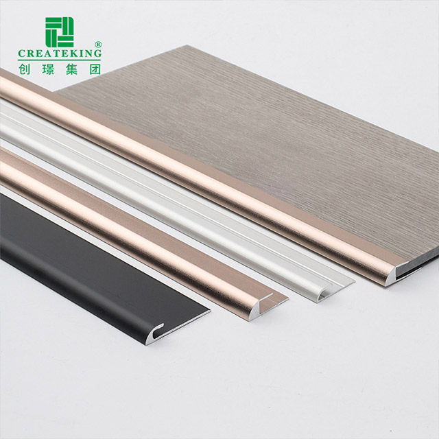 Bande de transition de sol en forme de C de 22x6 mm 