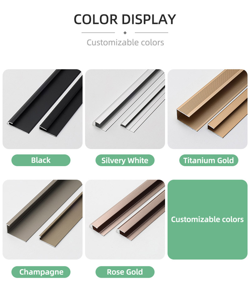 Garniture de bord carr&eacute; pour plancher stratifi&eacute;