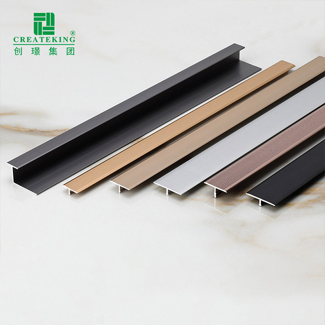 Bande de transition en aluminium en forme de T de 30x6,2 mm