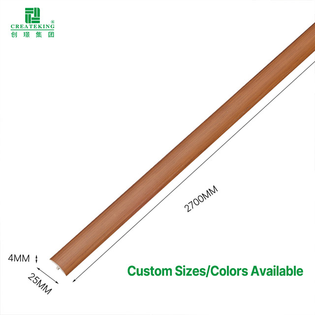 Bandes de transition de sol SPC en forme de T de 25 * 4 mm