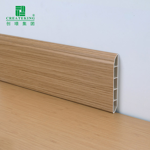 Plinthe creuse en PVC 100*12mm