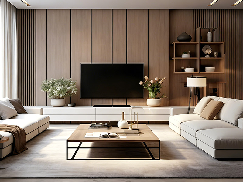 Quel est le nom du faux bois en plastique ?