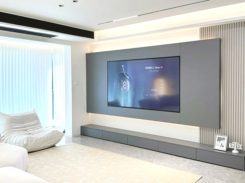 Comment cacher les câbles derrière le mur？