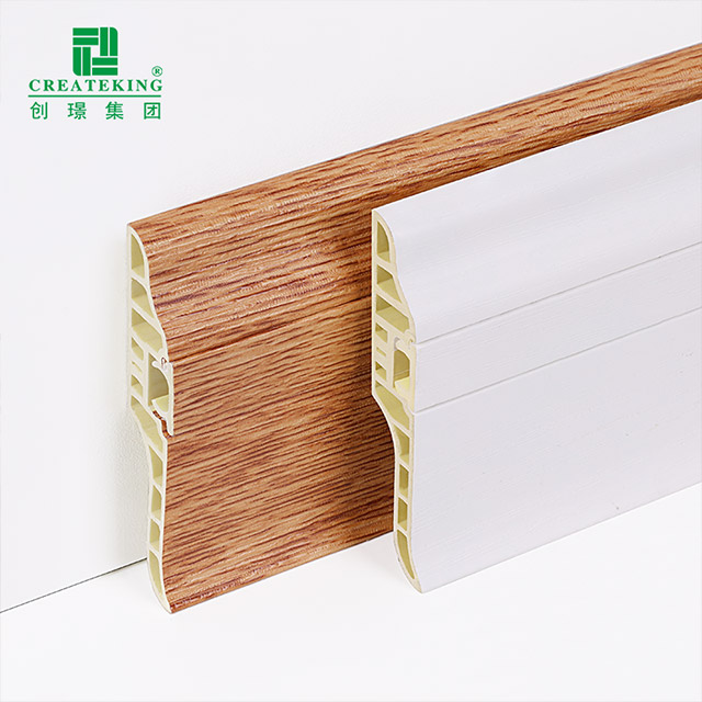 Plinthe cachée par PVC de clou de 68*17mm