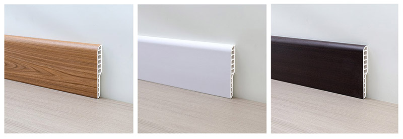options de couleur des plinthes