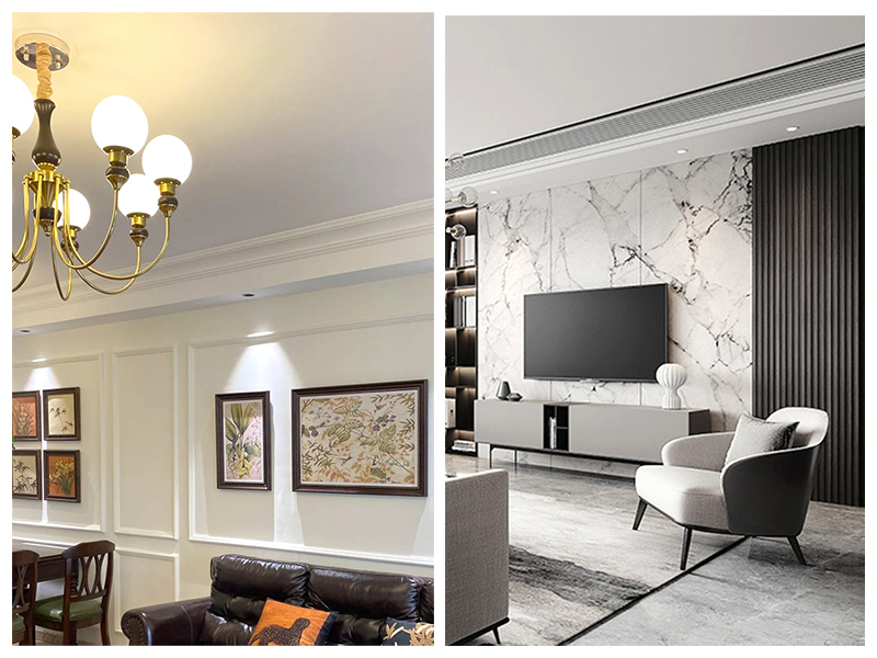 Pouvez-vous utiliser des panneaux en PVC à la place des cloisons sèches ?