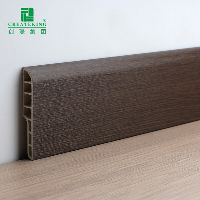 Plinthe de crayon de PVC de 70*12mm