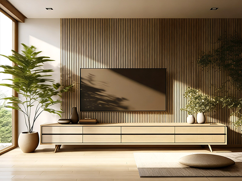 Qu'est-ce qu'un panneau mural en bois massif ?