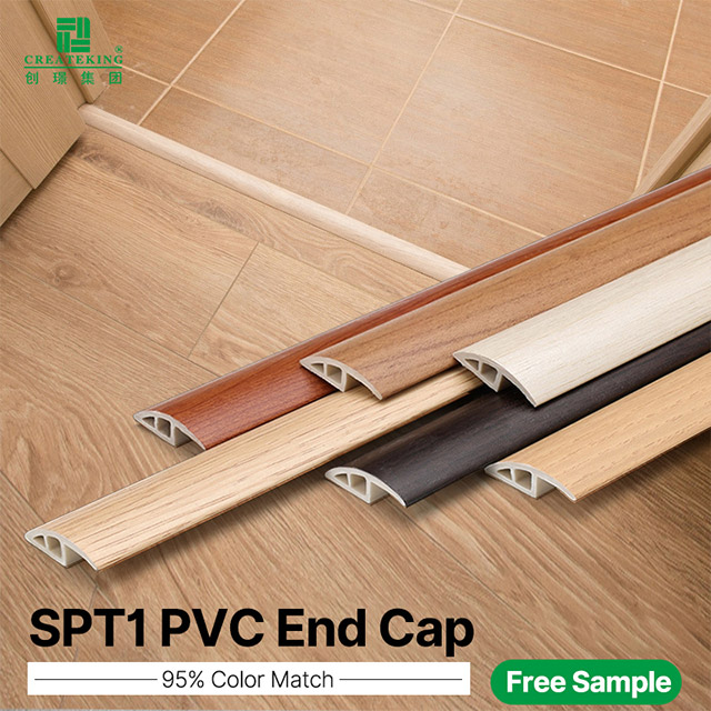 Réducteur de revêtement de sol en PVC à grain de bois 28*5 mm
