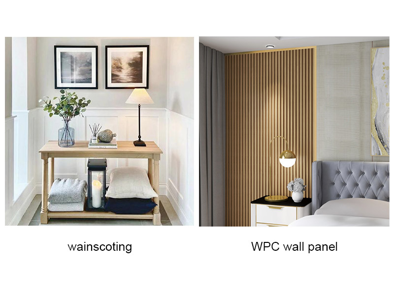 Quelles sont les différences entre le WAWNCOTING VS WAPS Panel WPC?