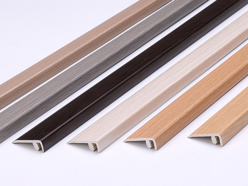 Bandes de bord de sol en PVC en forme de F de 30 x 10,5 mm