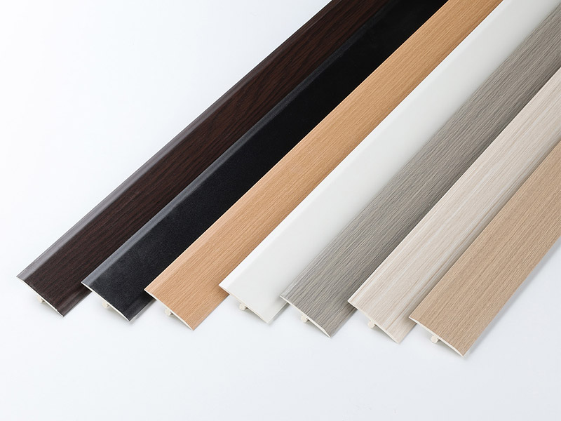 Bandes de bord de sol en PVC en forme de T