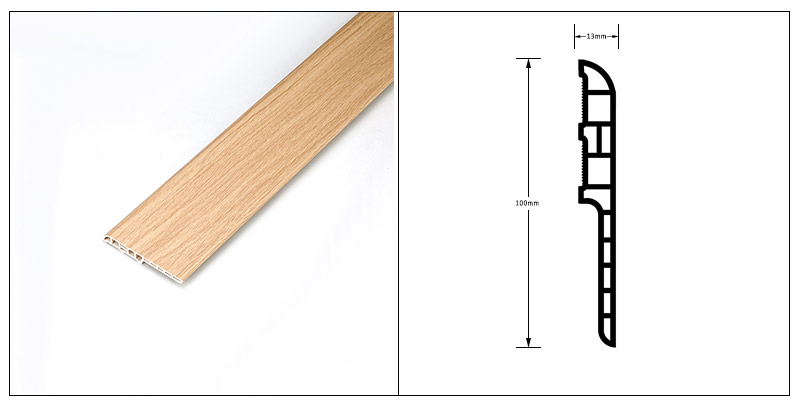 Plinthe haute SPC 100*13mm