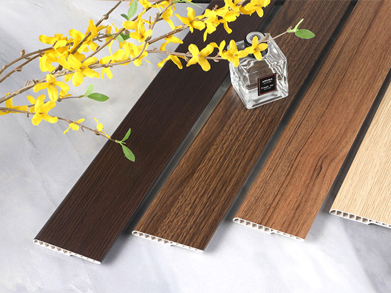 Plinthe ronde de crayon de PVC de 95*12mm