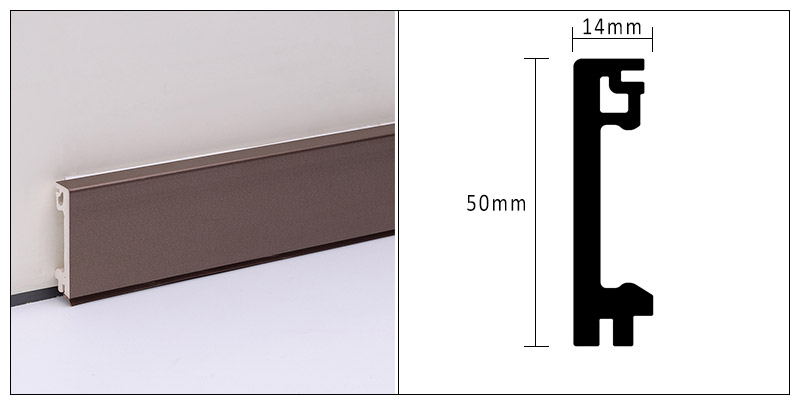 plinthe de 50*14mm WPC